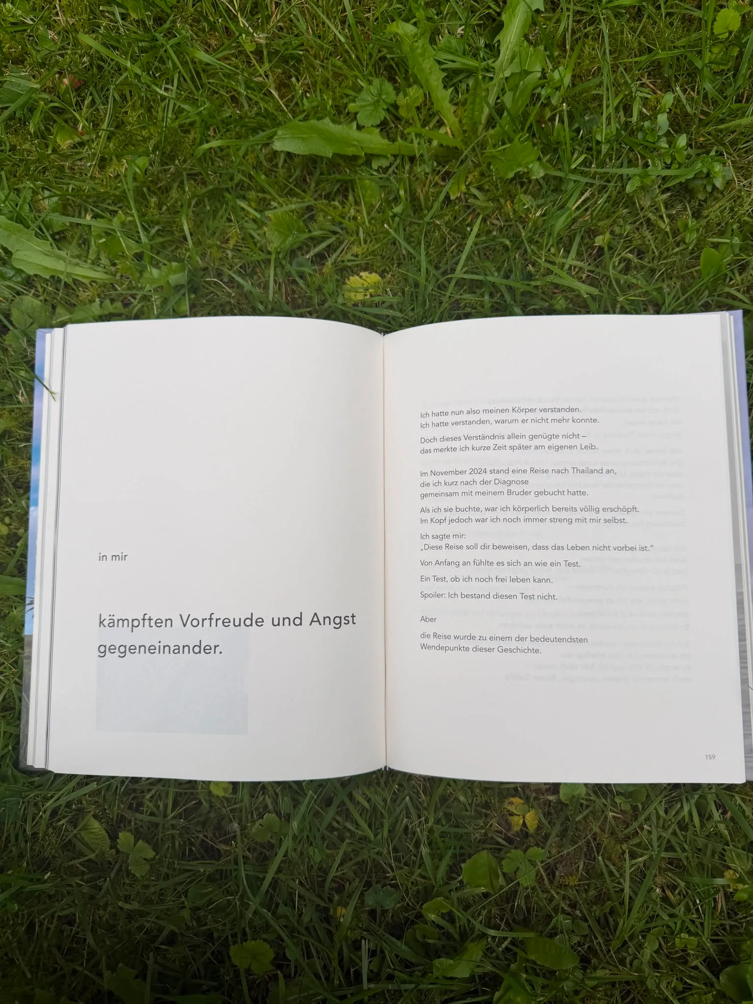 Aufnahme aus dem Buch „Danke Leben!“ 1